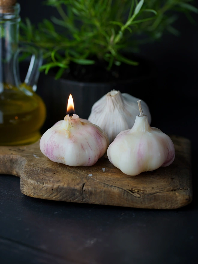 Garlic Candle