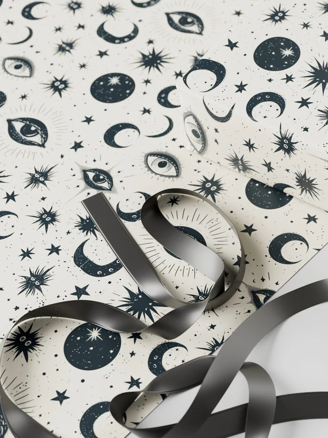 Mystical Moon Wrapping Paper 