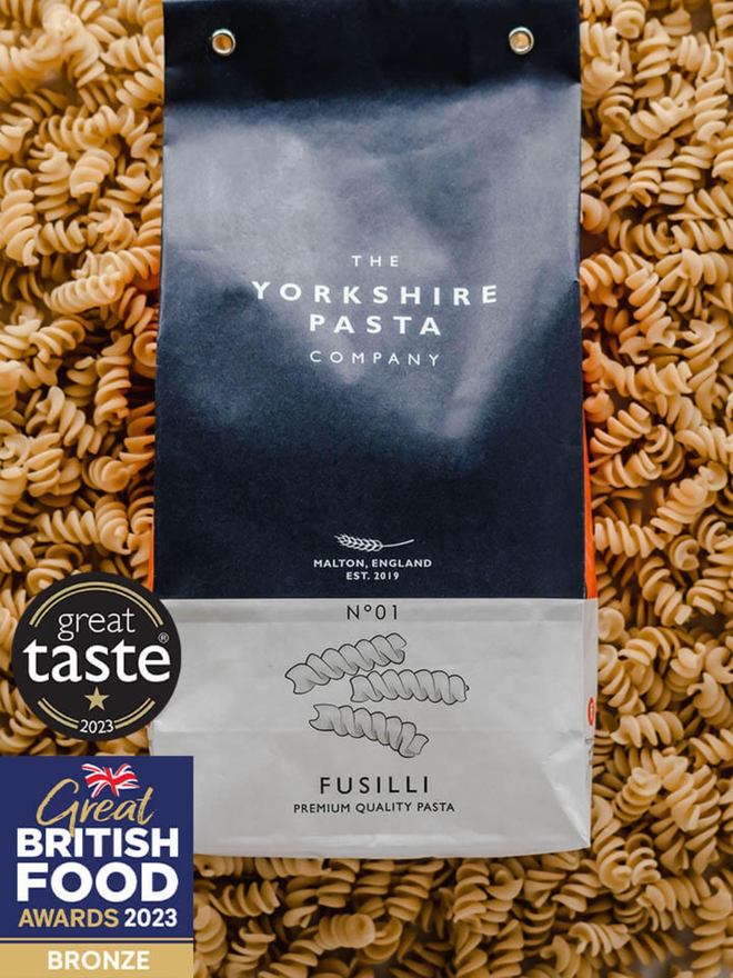 500g bag of British made fusilli pasta