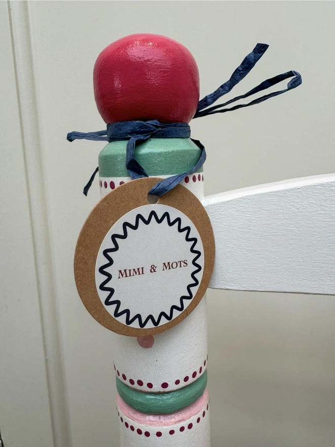 Mimi & Mots personalised Childs chair. 