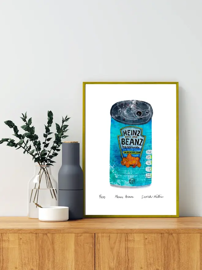 Meanz Beanz Fine Art Print