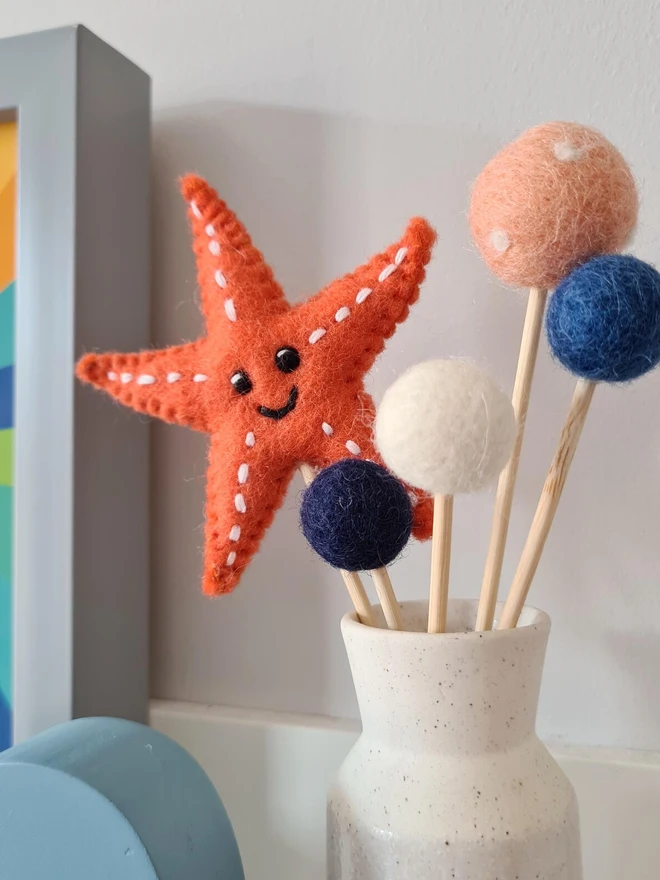 Starfish Garland Ocean Nursery Decor