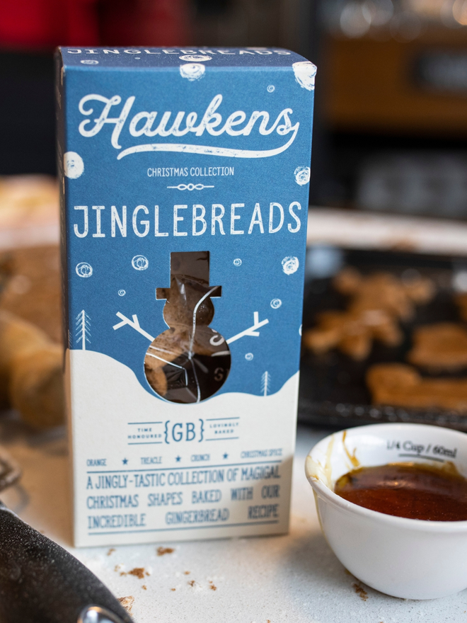 artisan christmas gingerbread packaging