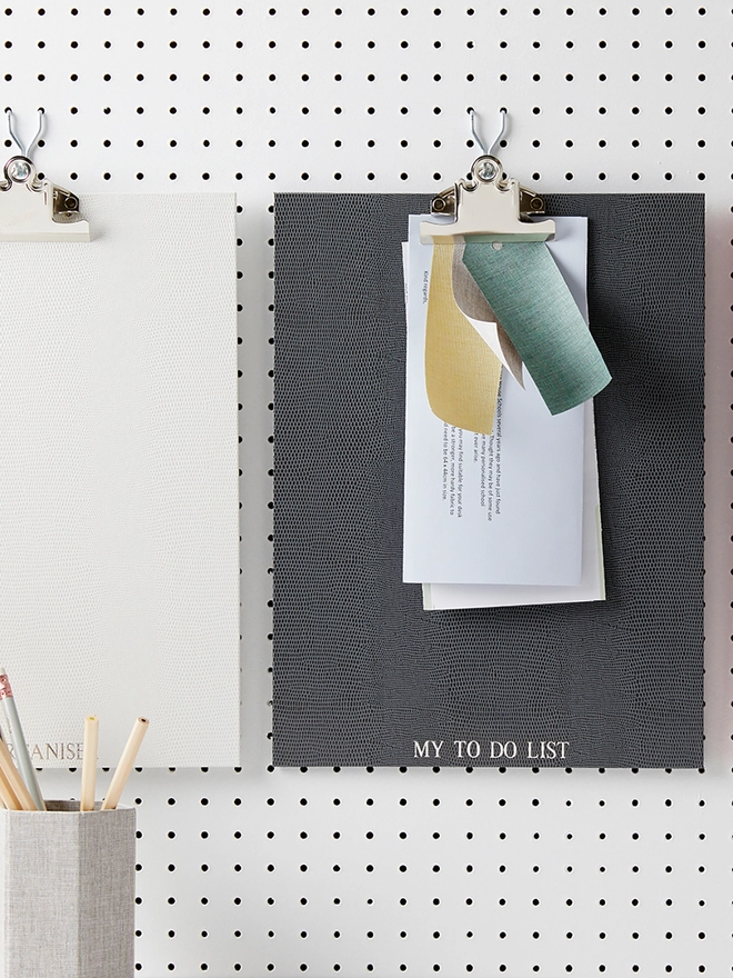 Desk Agenda Cover Damier Graphite Canvas - Art of Living - Books and  Stationery