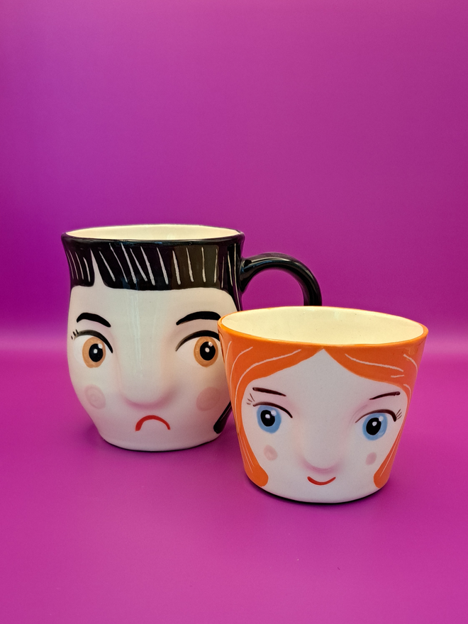 Mug and cup