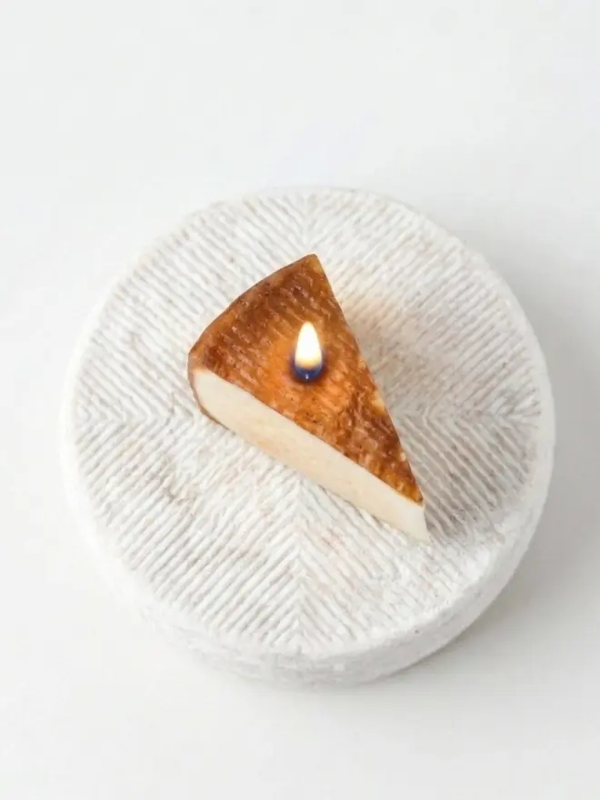 Manchego Cheese Candle