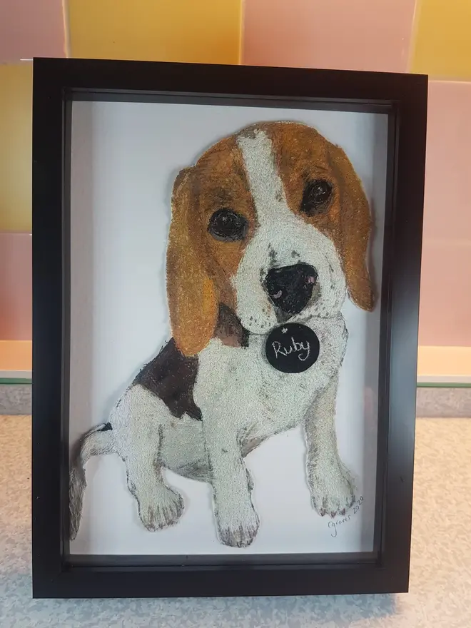 Personalised Pet Portrait Illustration