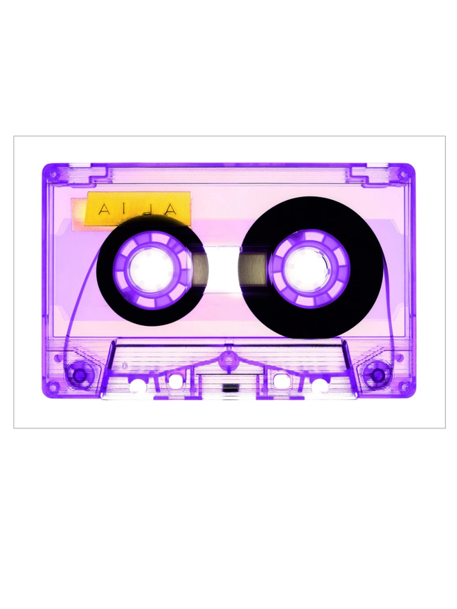 Tape Collection 'AILA Tinted Purple', Photographic Print