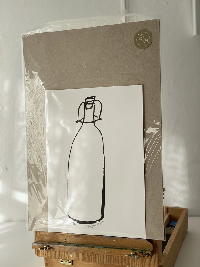 Ink Line Drawing by Samantha Barnes Artist