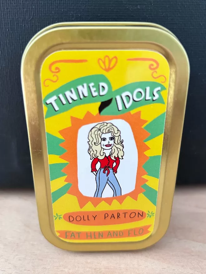 Tinned Idol - Mini Keepsake Doll - Dolly Parton