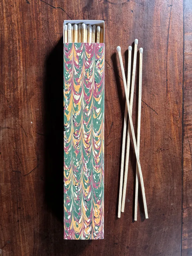 marbled long matches multi