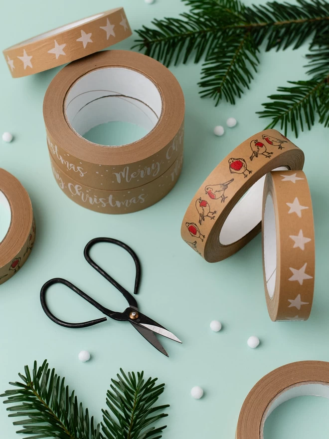 Merry Christmas Paper Tape