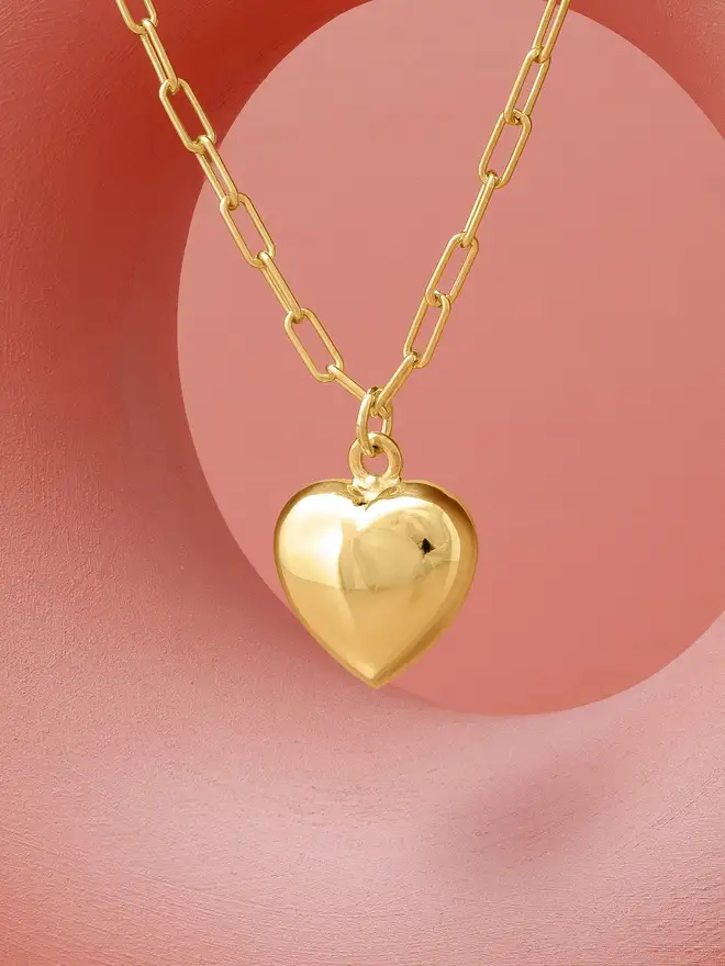 Polished Heart Pendant