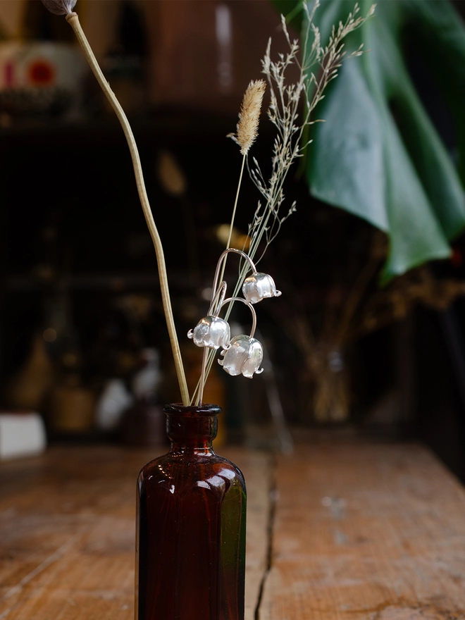 Silver Lily Of The Valley Stem By Ellenlou