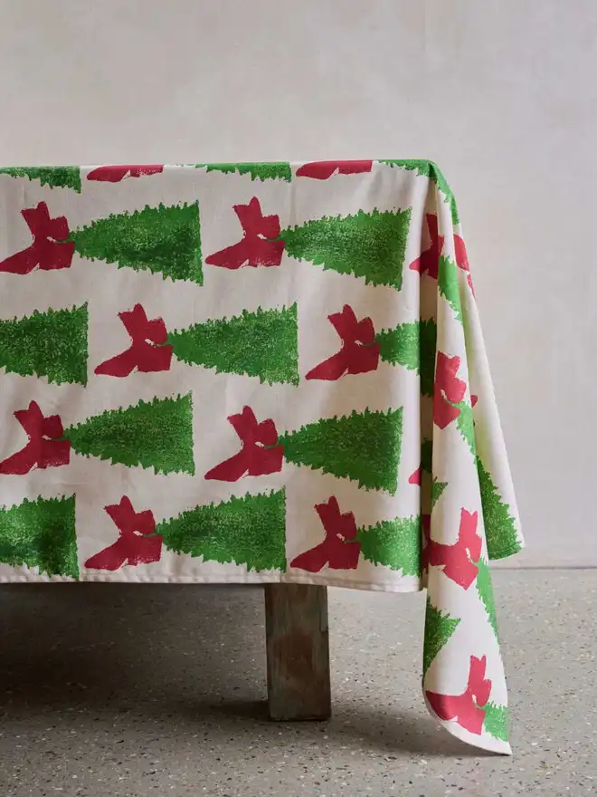 Christmas Tree Tablecloth 
