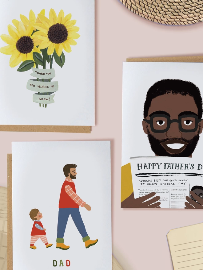 Fathers day card collection