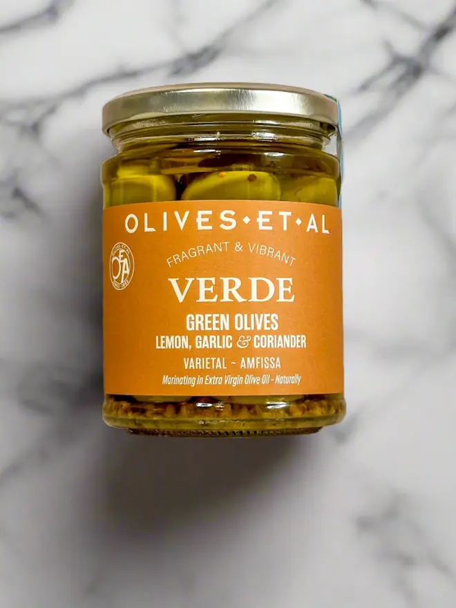 Verde Lemon & Coriander Whole Olives