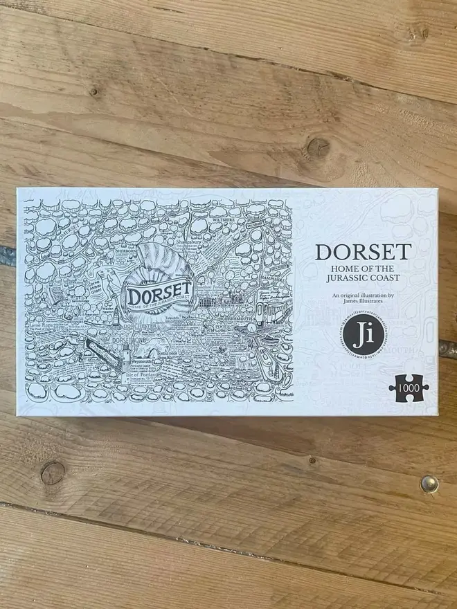 Dorset Jigsaw Puzzle - 1000 Pieces Box