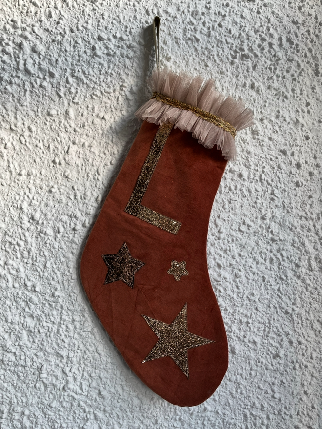 personalised stocking 
camel