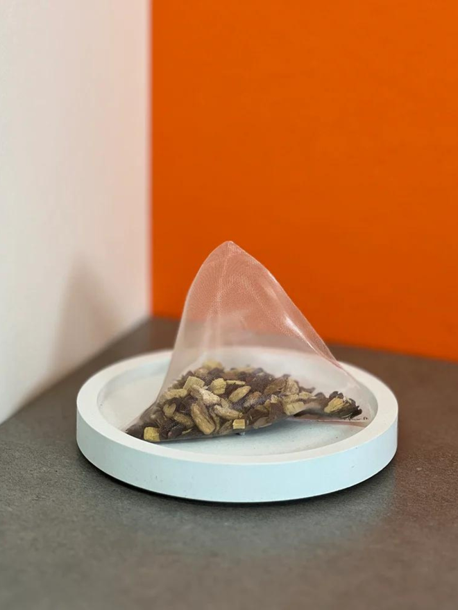 chocolate ginger tea bag