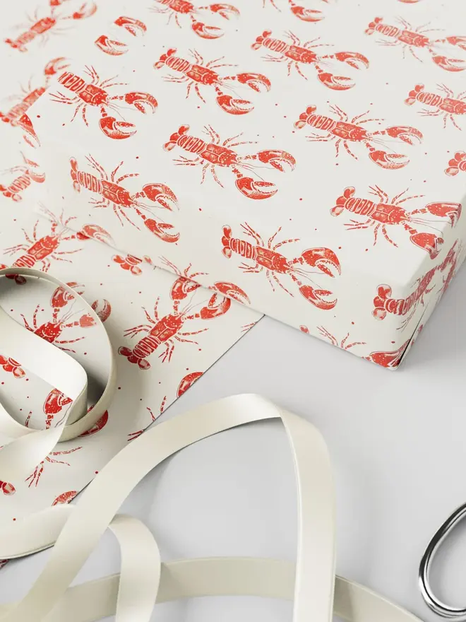Lobster Wrapping Paper