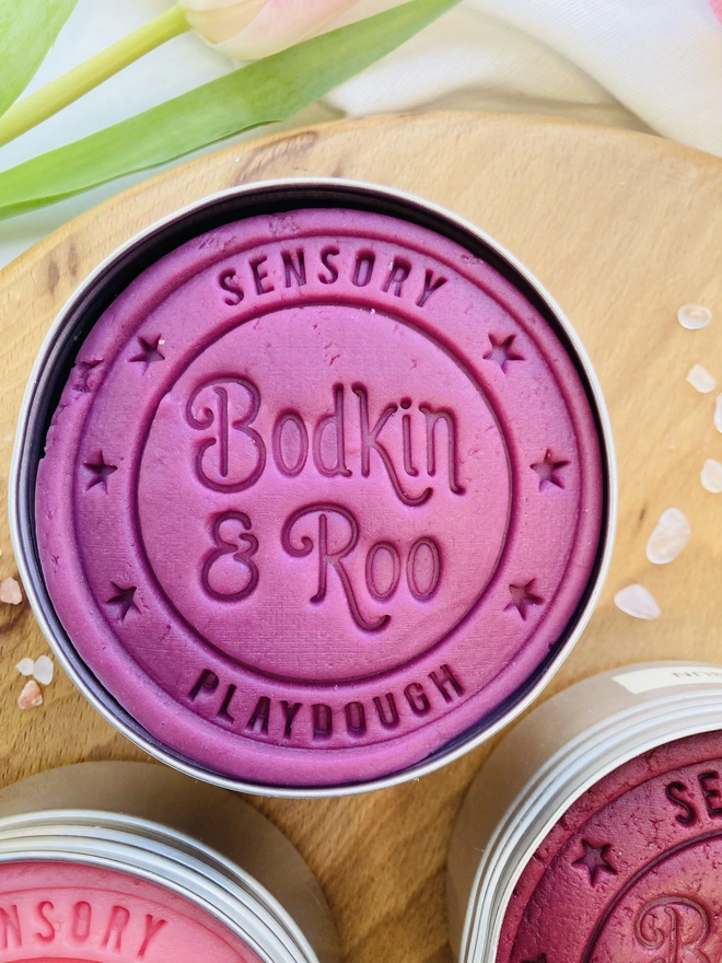 Pink Sensory Play Dough Collection (Set of 3)