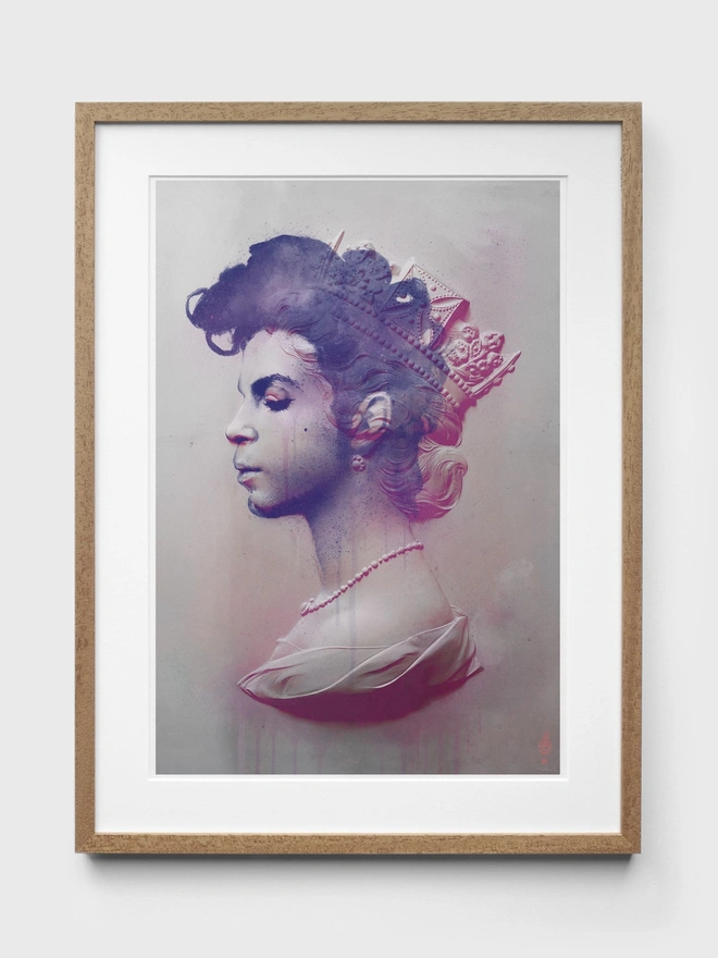 Prince Pink - Natural Frame