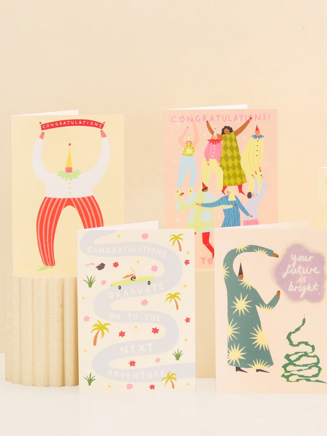 'Congratulations Graduate On To The Next Adventure' Card