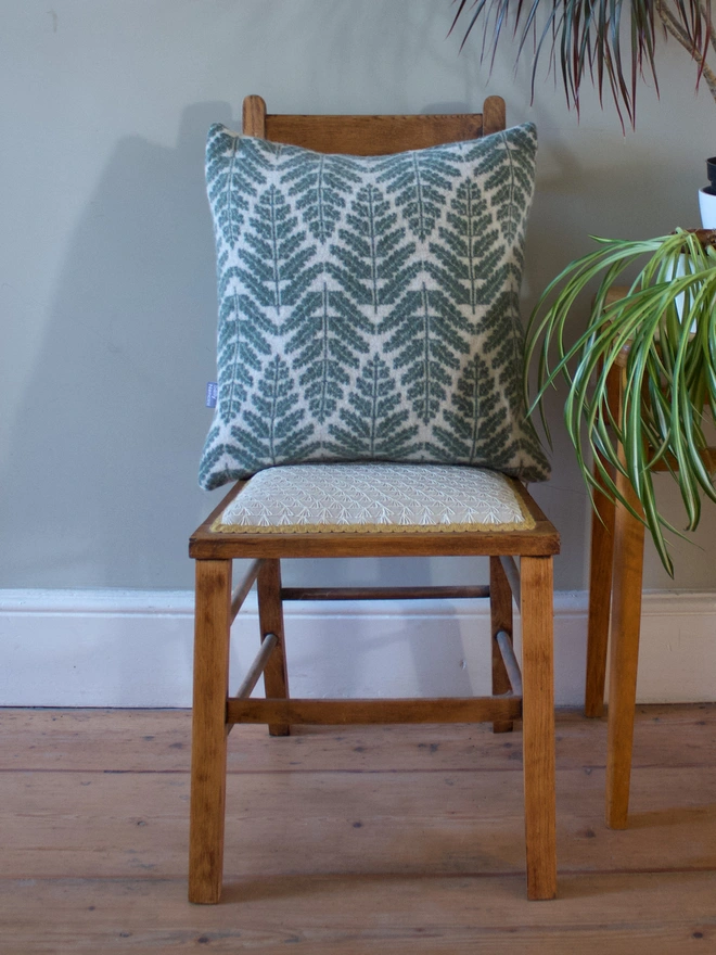 Fern Cushion Natural