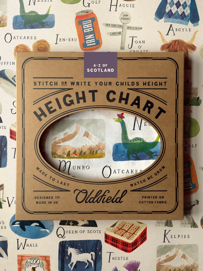 Scotland A-Z Height Chart