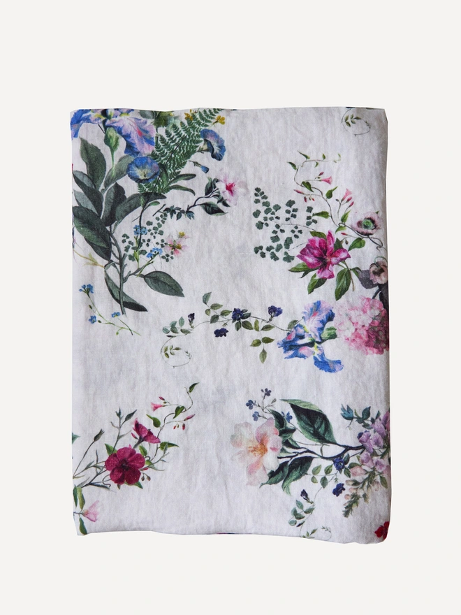 Flora Linen Tablecloth