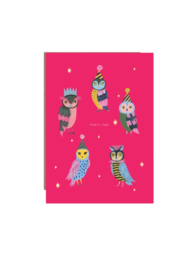 party owls card
