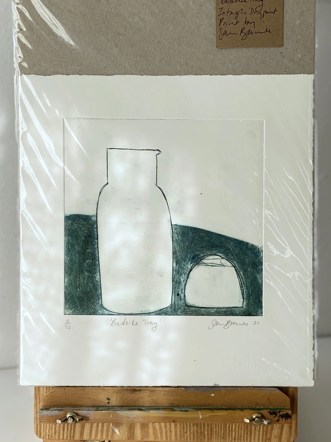 Drypoint Printmaking by Samantha Barnes Artist