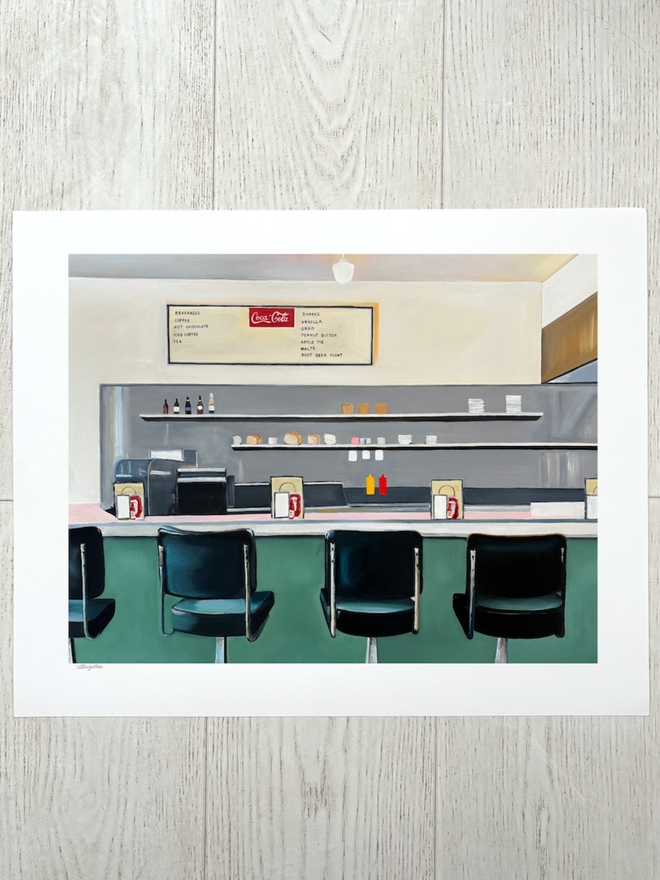 Diner Fine Art Print