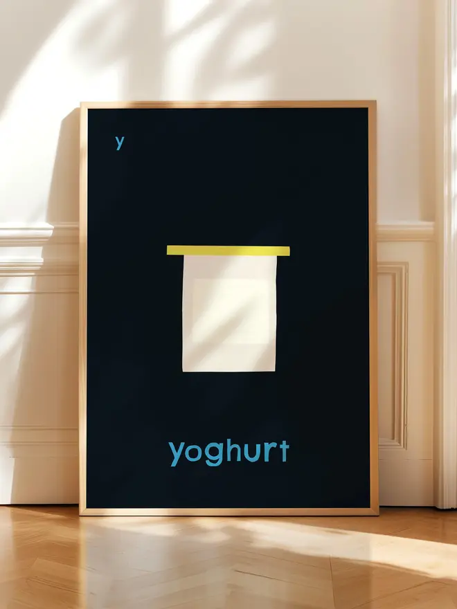 'Yoghurt' Print