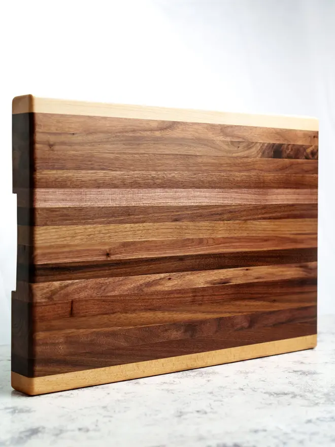 Extra Large Chopping Board, on a marble surface. 