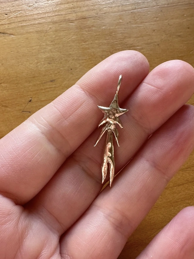 Stargazer Pendant - Bronze