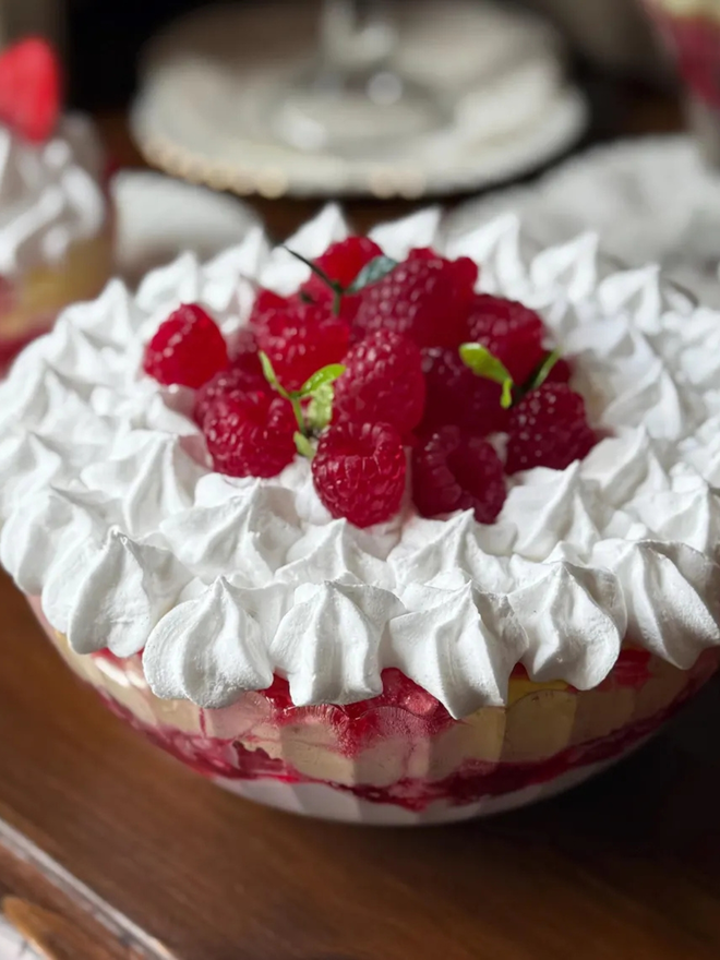Fake trifle jelly