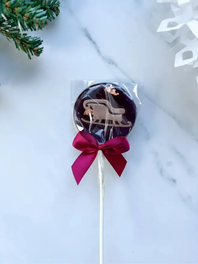 Jewel Colour Christmas Lollipop Set