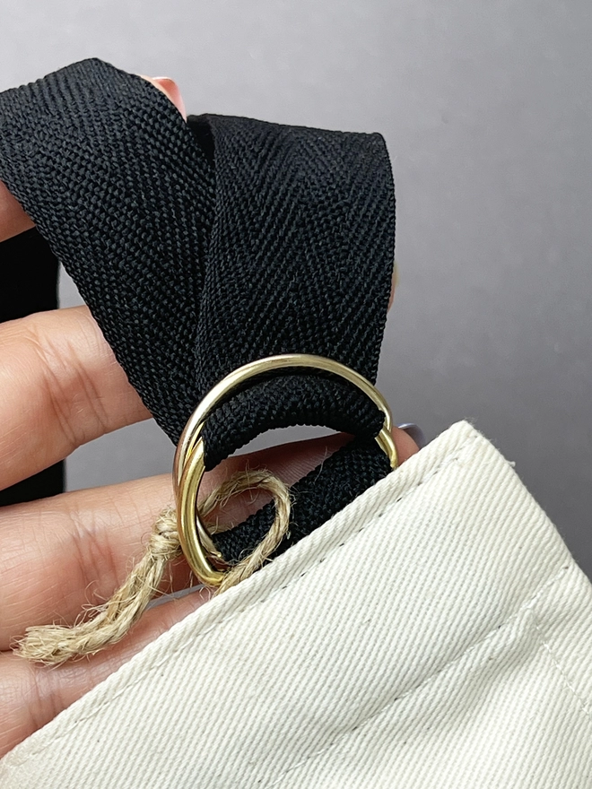 The adjustable neck tie so you can get the perfect fit
