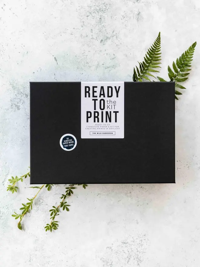A5 Sunlight Cyanotype Kit To Create Prints At Home 