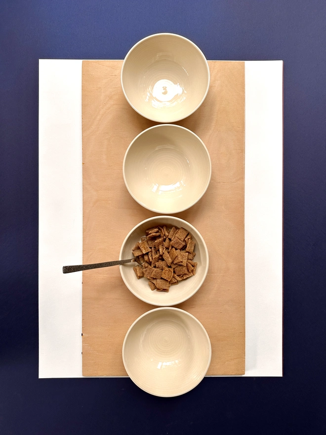 cream breakfast bowl
