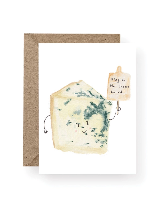 Stilton Cheese Greeting Card