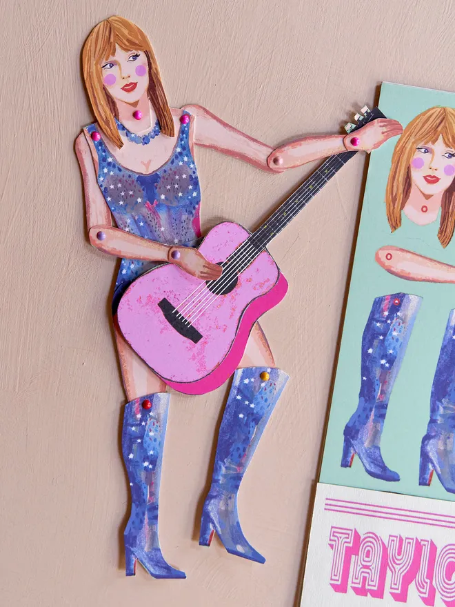 Taylor swift cut and make dolls