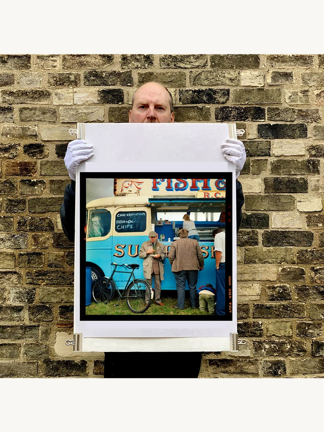 Fish and Chips Van Richard Heeps photography art print only