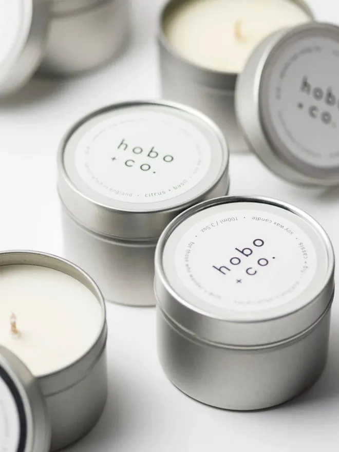 Travel Tin Scented Soy Candle