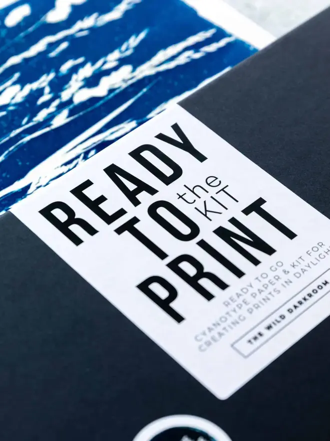A5 Sunlight Cyanotype Kit To Create Prints At Home 