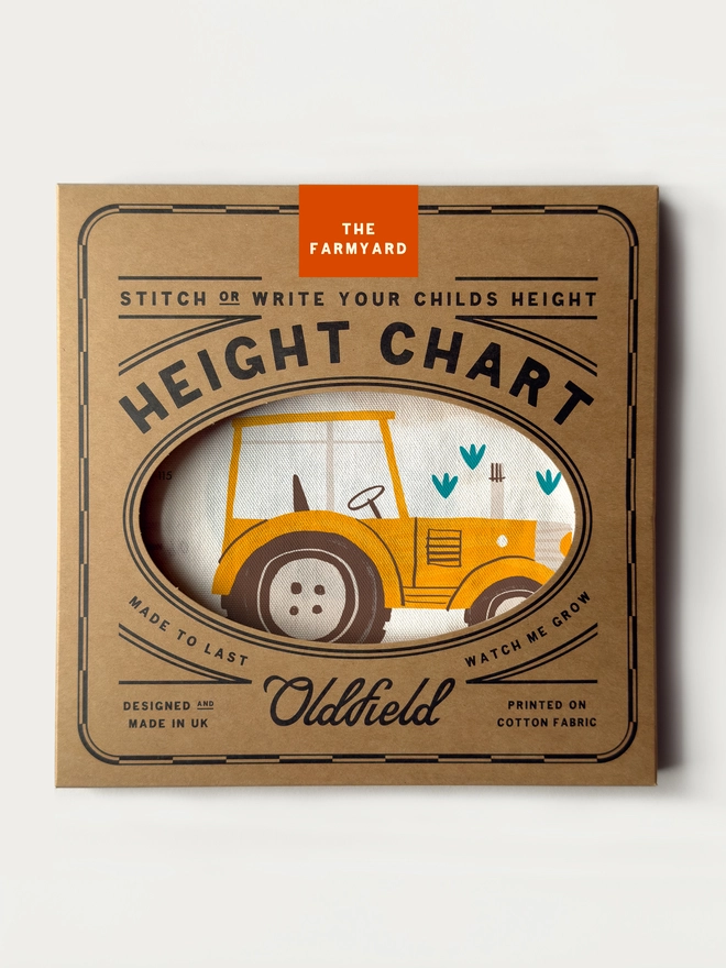 Farmyard Height Chart Packaging