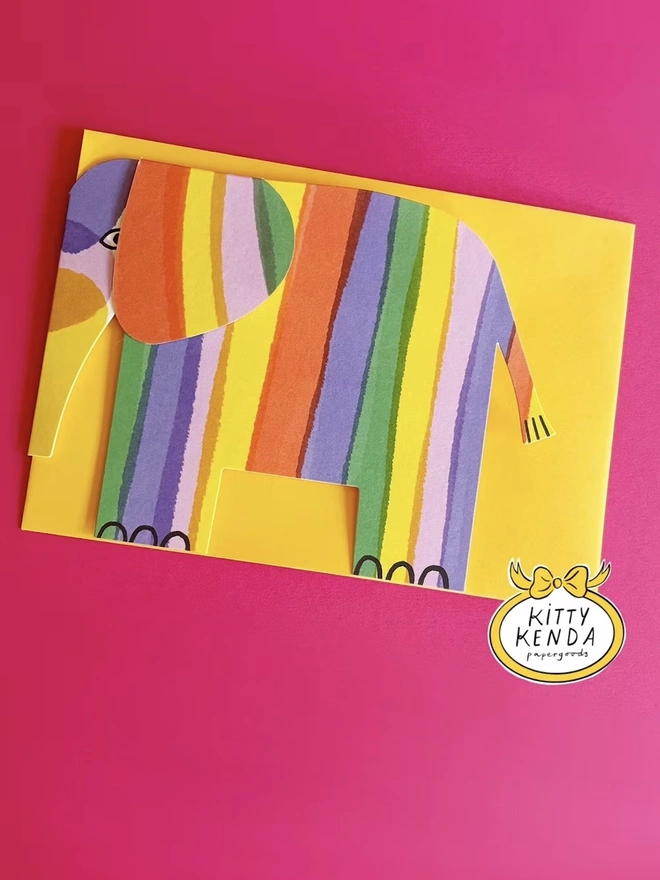 Elephant Card 5 Designs