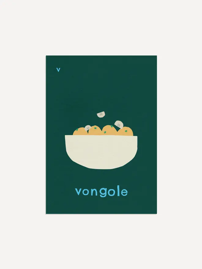 'Vongole' Print